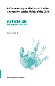 Cover of: Commentary on the United Nations Convention on the Rights of the Child, Article 28 | Mieke Verheyde