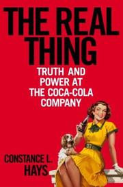 Cover of: The Real Thing: Truth and Power at the Coca-Cola Company