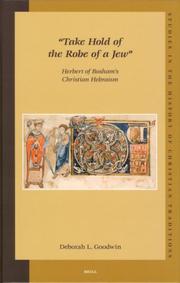 Cover of: Take hold of the robe of a Jew by Deborah L. Goodwin