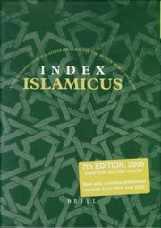 Cover of: Islamicus