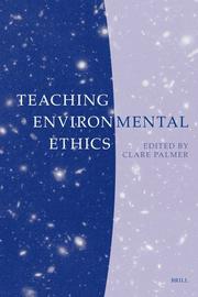 Cover of: Teaching Environmental Ethics by Clare Palmer