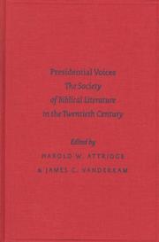 Cover of: Presidential Voices | 