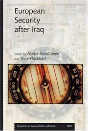 Cover of: European Security after Iraq