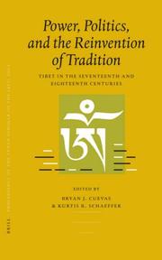 Cover of: Power, Politics, and the Reinvention of Tradition by 