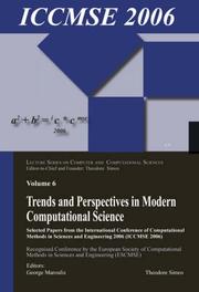 Cover of Trends and perspectives in modern computational science by ICCMSE 2006 (2006 Chania, Greece)