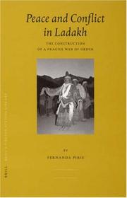 Cover of: Peace and Conflict in Ladakh by Fernanda Pirie