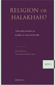 Haguto ha-filosofit shel ha-Rav Soloveits'iḳ by Dov Schwartz