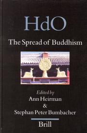 Cover of: The Spread of Buddhism (Handbook of Oriental Studies/Handbuch Der Orientalistik) by 