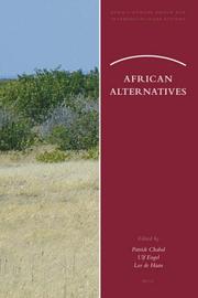 Cover of: African Alternatives (African-Europe Group for Interdisciplinary Studies)