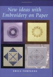 Cover of: New Ideas with Embroidery on Paper