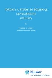 Cover of: Jordan: a study in political development (1921-1965).