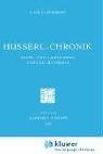 Cover of: Husserl-Chronik: Denk- und Lebensweg Edmund Husserls