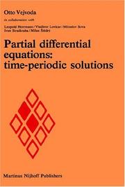 Cover of: Partial differential equations, time-periodic solutions by Otto Vejvoda