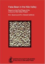 Cover of: Faba Bean in the Nile Valley by Richard A. Stewart