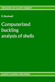 Cover of: Computerized buckling analysis of shells