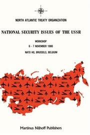Cover of: National Security Issues of the USSR