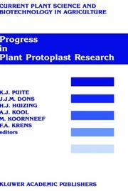 Progress in plant protoplast research by International Protoplast Symposium (7th 1987 Wageningen, Netherlands)
