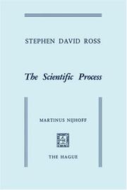 Cover of: The scientific process.