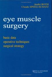 Eye muscle surgery by André Roth