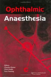 Ophthalmic Anaesthesia by Kumar
