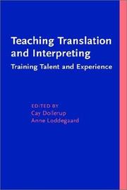 Cover of: Teaching Translation and Interpreting by 