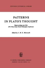 Cover of: Patterns in Plato