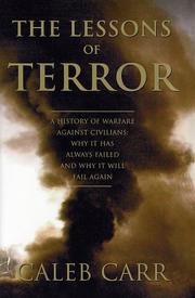 The lessons of terror by Caleb Carr