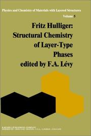 Cover of: Structural chemistry of layer-type phases