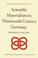 Cover of: Scientific Materialism in Nineteenth Century Germany (Studies in the History of Modern Science)