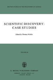 Cover of: Scientific discovery, case studies