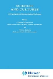 Cover of: Sciences and cultures: anthropological and historical studies of the sciences