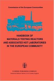 Cover of: Handbook of materials testing reactors and associated hot laboratories in the European community | 