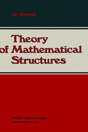 Cover of: Theory of mathematical structures