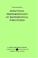 Cover of: Didactical Phenomenology of Mathematical Structures (Mathematics Education Library)