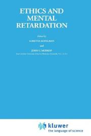 Cover of: Ethics and mental retardation