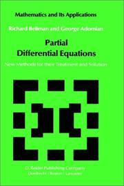 Cover of: Partial differential equations: new methods for their treatment and solution