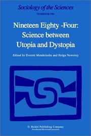 Cover of: Nineteen eighty-four: science between utopia and dystopia