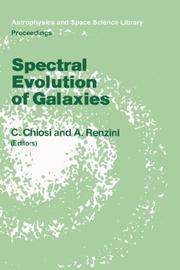 Cover of: Spectral evolution of galaxies | 