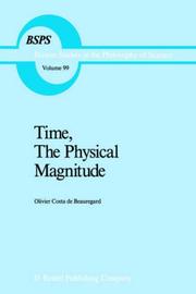 Cover of: Time, the physical magnitude