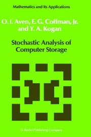 Cover of: Stochastic Analysis of Computer Storage (Mathematics and Its Applications)