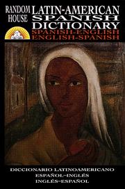 Random House Latin-American Spanish dictionary by David L. Gold