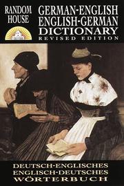 Cover of: Random House German-English, English-German dictionary by [editor, Anne Dahl].