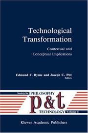 Cover of: Technological transformation: contextual and conceptual implications