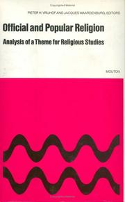 Cover of: Official and popular religion: analysis of a theme for religious studies