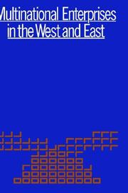 Cover of: Multinational enterprises in the west and east by Leon Żurawicki