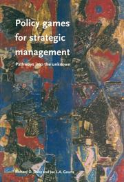 Cover of: Policy Games for Strategic Management