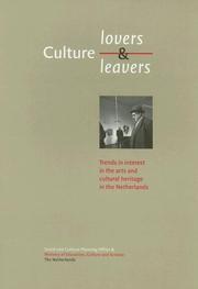 Culture-lovers and culture-leavers by Frank Huysman, Andries Van den Broek