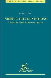 Probing the Foundations by David A. Pailin