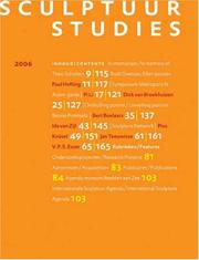 Cover of: Sculpture Studies 2006