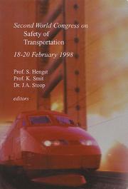 Cover of: Second World Congress on Safety of Transportation, 18-20 February 1998 proceedings: imbalance between growth and safety?